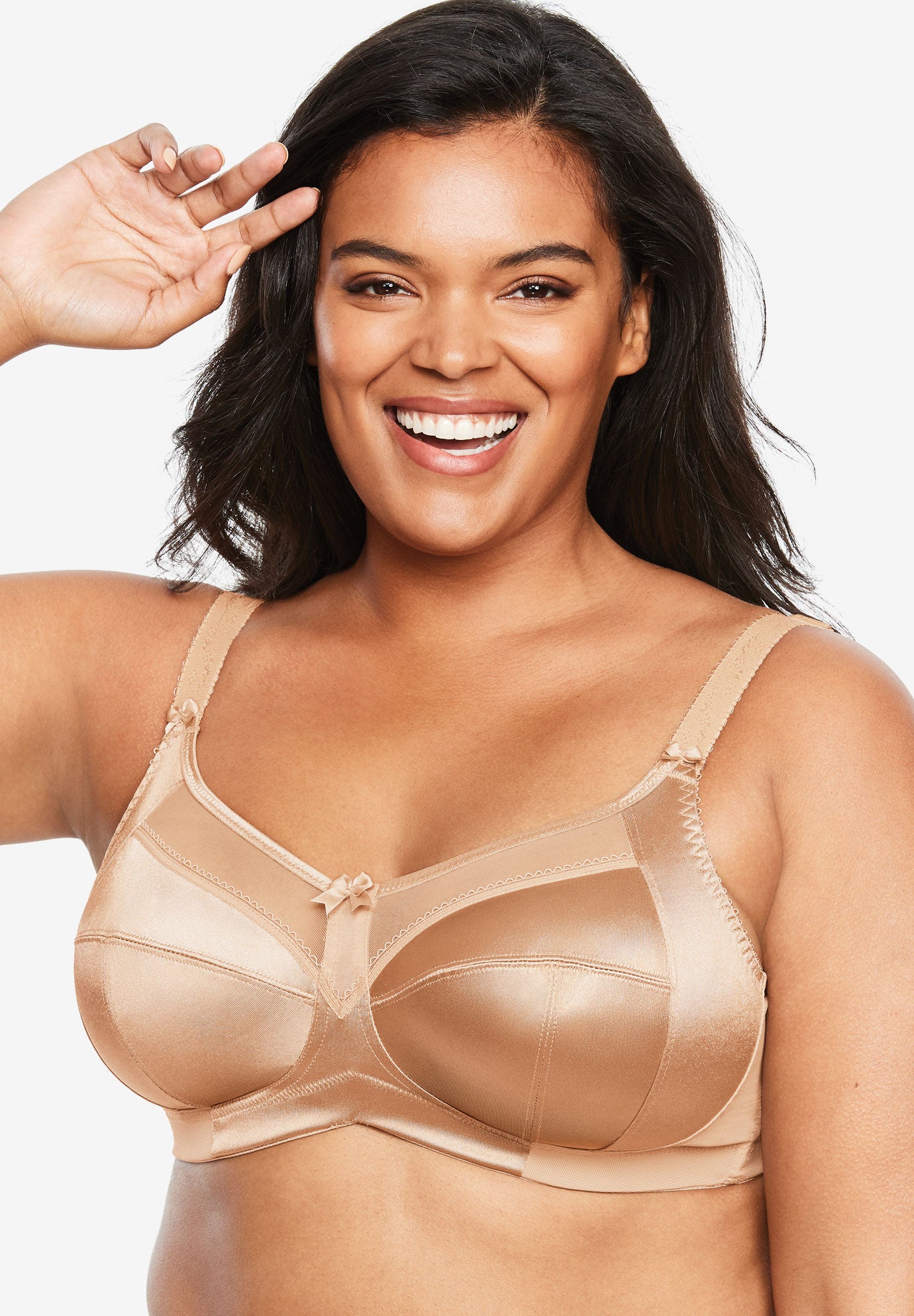 Plus Size Women's Goddess® Keira and Kayla Underwire Bra 6090/6162 by Goddess in Nude (Size 44 K)
