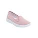 Women's The Dottie Slip On Sneaker by Comfortview in Blush (Size 7 M)