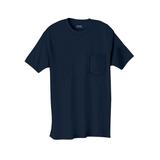 Men's Big & Tall Hanes® Beefy-T Pocket T-Shirt by Hanes in Navy (Size 3XL)
