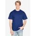 Men's Big & Tall Hanes® Beefy-T Pocket T-Shirt by Hanes in Deep Royal (Size XL)