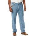 Men's Big & Tall Denim or Ripstop Carpenter Jeans by Wrangler® in Vintage Indigo (Size 42 36)