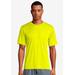 Men's Big & Tall Hanes® Cool DRI® Tagless® T-Shirt by Hanes in Safety Green (Size 2XL)