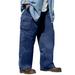 Men's Big & Tall Boulder Creek® Renegade Side-Elastic Waist Cargo Pants by Boulder Creek in Navy (Size 36 40)