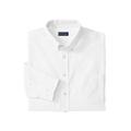 Men's Big & Tall KS Signature Wrinkle-Free Oxford Dress Shirt by KS Signature in White (Size 17 1/2 33/4)