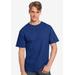 Men's Big & Tall Hanes® Tagless ® T-Shirt by Hanes in Deep Royal (Size 2XL)