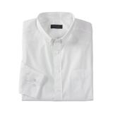 Men's Big & Tall KS Signature Wrinkle-Free Long-Sleeve Button-Down Collar Dress Shirt by KS Signature in White (Size 18 35/6)