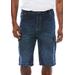 Men's Big & Tall Liberty Blues™ Denim Cargo Shorts by Liberty Blues in Medium Blue (Size 40)