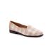 Wide Width Women's Liz Flats by Trotters® in Beige Multi (Size 9 1/2 W)