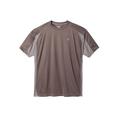 Men's Big & Tall Colorblock Vapor® Performance Tee by Champion® in Stormy Grey (Size 4XLT)