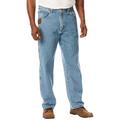 Men's Big & Tall Denim or Ripstop Carpenter Jeans by Wrangler® in Vintage Indigo (Size 54 32)