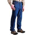 Men's Big & Tall Flame Resistant Relaxed Fit Jeans by Wrangler® in Antique Indigo (Size 46 34)