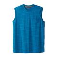 Men's Big & Tall Boulder Creek® Heavyweight Pocket Muscle Tee by Boulder Creek in Classic Teal Marl (Size 6XL) Shirt