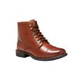 Wide Width Men's High Fidelity Cap Toe Boots by Eastland® in Tan (Size 10 W)