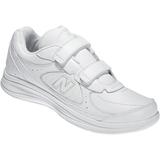 Men's New Balance® 577 Velcro Walking Shoes by New Balance in White (Size 15 EE)