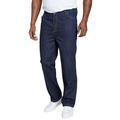 Men's Big & Tall Liberty Blues™ Relaxed-Fit Side Elastic 5-Pocket Jeans by Liberty Blues in Indigo (Size 50 38)