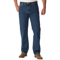 Men's Big & Tall Levi's® 501® Original Fit Stretch Jeans by Levi's in Dark Stonewash (Size 46 30)