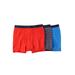 Men's Big & Tall Hanes® FreshIQ® X-Temp® Comfort Cool ® Boxer Briefs 3-Pack by Hanes in Blue Red Multi (Size 8XL)