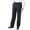 Men's Big & Tall Dockers® Signature Lux Flat Front Khakis by Dockers in Dockers Navy (Size 40 36)