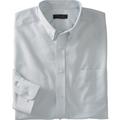 Men's Big & Tall KS Signature Wrinkle-Free Oxford Dress Shirt by KS Signature in Classic Blue Pinstripe (Size 22 35/6)