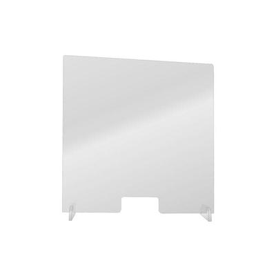 EICHNER Nies- und Spuckschutz / Trennwand 100 x 20 x 100 cm transparent, 100x100x20 cm Image