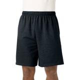 Men's Big & Tall Comfort Fleece Shorts by KingSize in Black (Size 3XL)