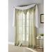 Wide Width BH Studio Crushed Voile Rod-Pocket Panel by BH Studio in Fern (Size 51" W 95" L) Window Curtain