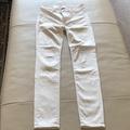 American Eagle Outfitters Pants & Jumpsuits | Aeo Jegging Superstretch Silky Feel Size 0 White - Jeans Leggings | Color: White | Size: 0