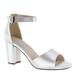 Dyeables Amaya - Womens 7 White Sandal Medium