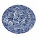 Spode Room Oval Platter 14" Sunflower All Ceramic/Earthenware/Stoneware in Blue | 12.4 W x 12.4 D in | Wayfair 1724655