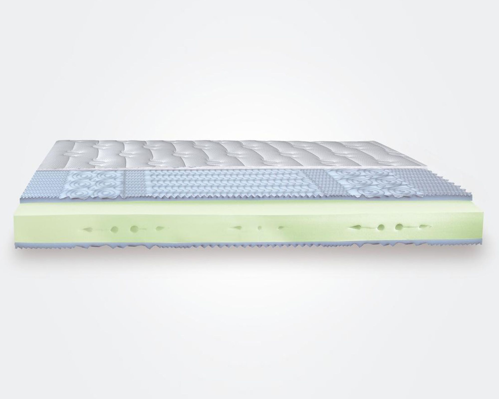 Hasena Novo Kaltschaum Matratze 100x200 cm / H3