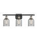 Innovations Lighting Bruno Marashlian Caledonia 26 Inch 3 Light LED Bath Vanity Light - 516-3W-BK-G257-LED