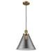 Innovations Lighting Bruno Marashlian X-Large Cone 12 Inch LED Mini Pendant - 201C-BB-G43-L-LED