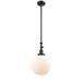 Innovations Lighting Bruno Marashlian Beacon 10 Inch Mini Pendant - 206-BK-G201-10-LED
