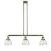 Innovations Lighting Bruno Marashlian Fulton 36 Inch 3 Light LED Linear Suspension Light - 213-AB-G172-LED