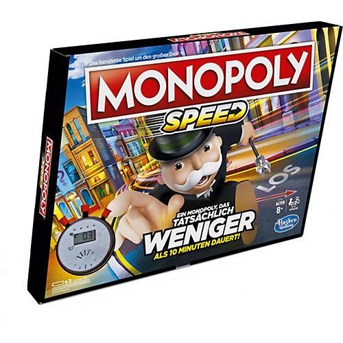 Monopoly Speed Brettspiel, Monopoly in weniger als 10 Minuten, eine sc