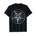 Samael and Lilith Inverted Pentagram Satanic Sigil T-Shirt