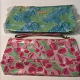 Lilly Pulitzer Accessories | Blue And Pink Lily Pulitzer Wristlets | Color: Blue/Pink | Size: Os