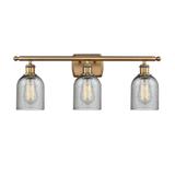 Innovations Lighting Bruno Marashlian Caledonia 26 Inch 3 Light Bath Vanity Light - 516-3W-BB-G257-LED