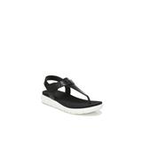 Women's Lincoln Sandal by Naturalizer in Black Leather (Size 9 M)