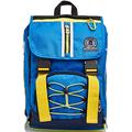 Invicta Rucksack Backpack für Schule, Uni & Freizeit, Erweiterbarer Schulranzen, Geräumige Schultasche für Teenager, Mädchen und Jungen, Extra Platz, blau, SQUARE CAMO