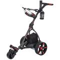 Caddymatic V2 Electric Golf Trolley / Cart With 36 Hole battery With Auto-Distance Functionality Black