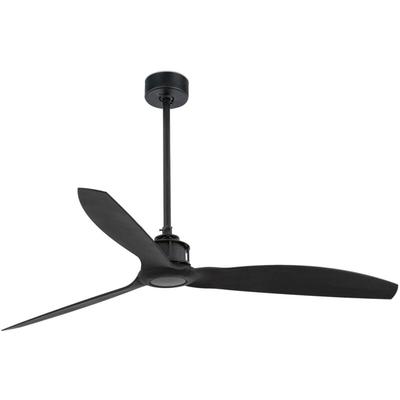 Just fan Deckenventilator schwarz matt ohne Licht