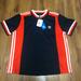 Adidas Shirts & Tops | Adidas Shirt For Boys | Color: Blue/Orange | Size: Xlb