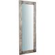 Miroir Miroir rectangulaire décoratif, miroir mural suspendu, cadre en bois, grand miroir Long