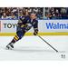 Jack Eichel Buffalo Sabres Unsigned Blue Jersey Skating Photograph