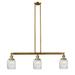 Innovations Lighting Bruno Marashlian Colton 38 Inch 3 Light Linear Suspension Light - 213-BB-G302-LED