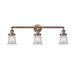 Innovations Lighting Bruno Marashlian Small Canton 30 Inch 3 Light Bath Vanity Light - 205-AC-G182S-LED