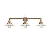 Innovations Lighting Bruno Marashlian Halophane 32 Inch 3 Light Bath Vanity Light - 205-BB-G1-LED