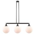 Innovations Lighting Bruno Marashlian X-Large Beacon 42 Inch 3 Light Linear Suspension Light - 213-OB-G201-10-LED