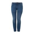 Tom Tailor Plus basic slim leg denim Damen used mid stone blue denim, Gr. 46, Baumwolle